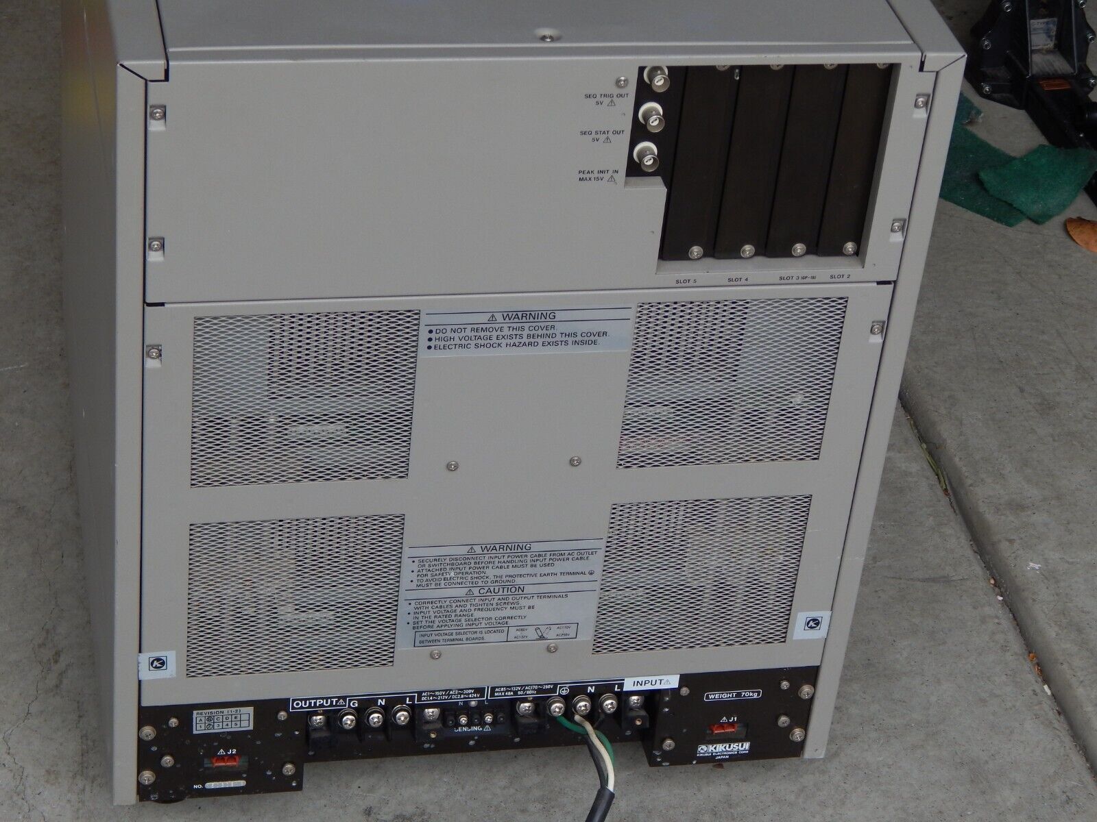 Kikusui PCR 2000L AC/DC Power Supply Kikusui PCR 2000L AC/DC Power Supply